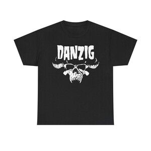 Danzig T Shirt Skull Logo Glenn Danzig Misfits Samhain Motorhead